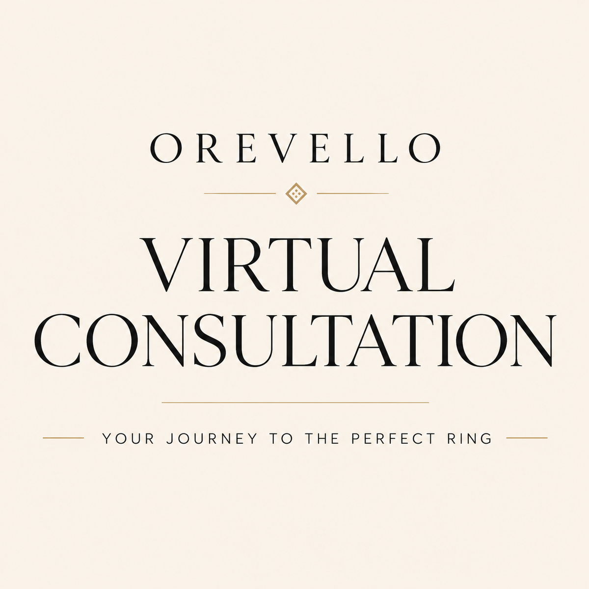 Custom Engagement Rings - Virtual Consultation (This amount goes towards your dream ring*)